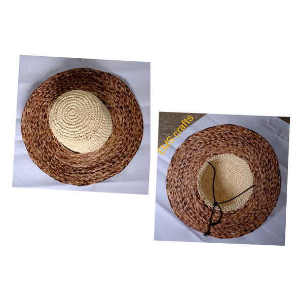 ジョリン◎◎wica grocery  ◎abaca hat NEW FOREST GREEN SPARKLE OPEN WEAVE BEANIE HAT HAND MADE