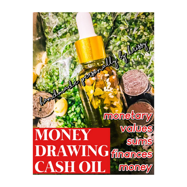 Money Drawing Oil - bring in money, abundance, increase finances!
