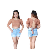 Tie Back Blouse