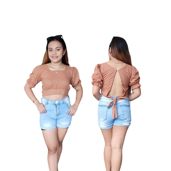 Tie Back Blouse