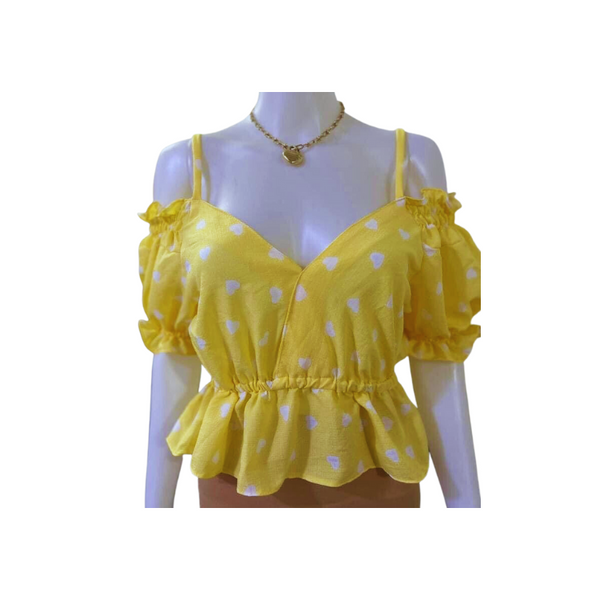 Crop Top - Yellow