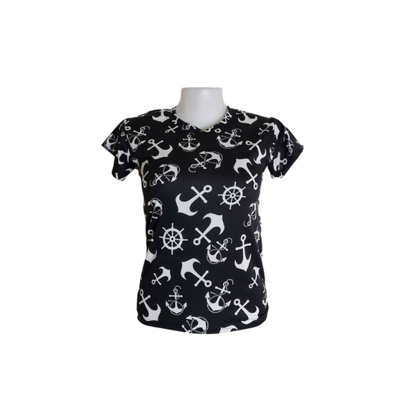 Blouse for Women - Anchor Print 1