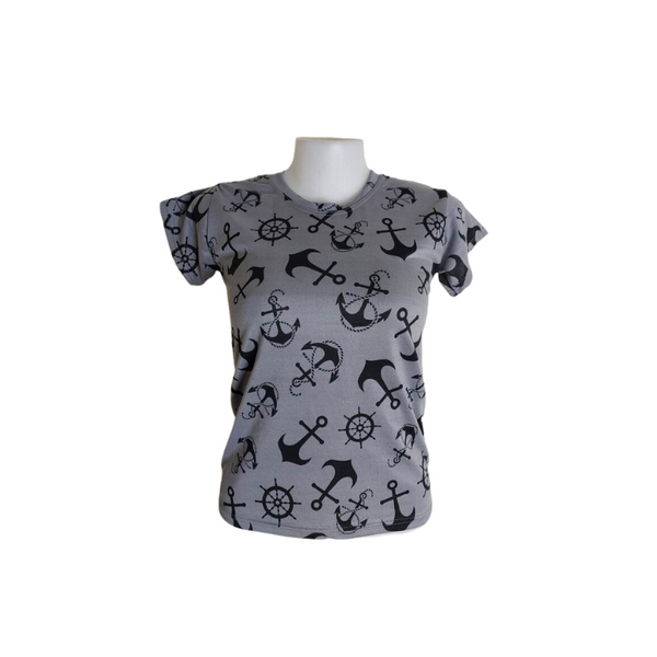 Blouse for Women - Anchor Print 3