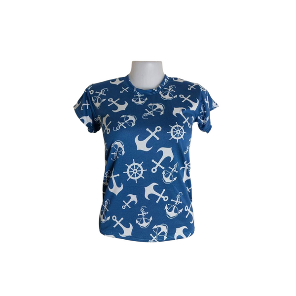 Blouse for Women - Anchor Print 4