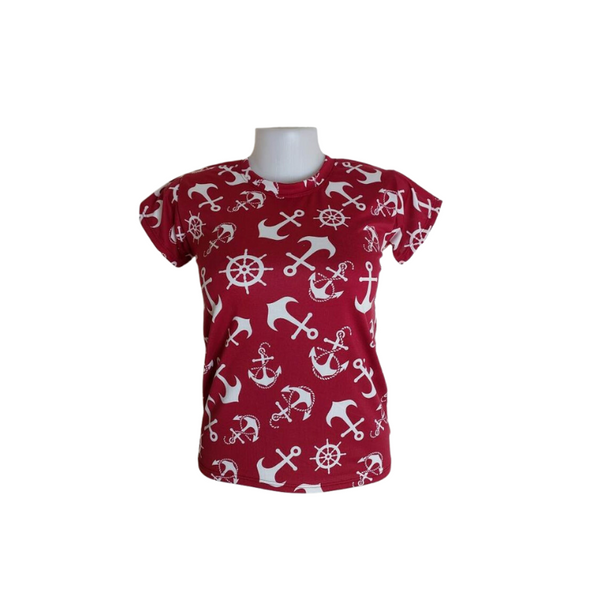 Blouse for Women - Anchor Print 5