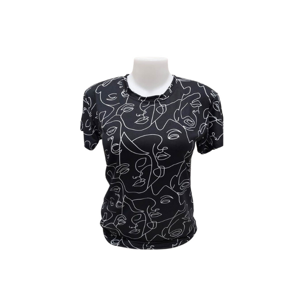 Blouse for Women - Face Print 2