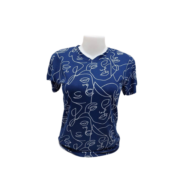 Blouse for Women - Face Print 4