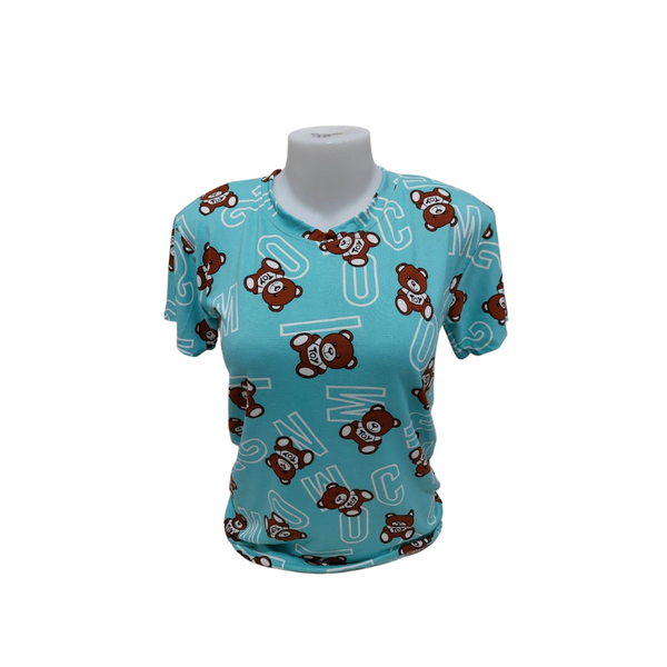 Blouse for Women - Teddy Bear Print 1