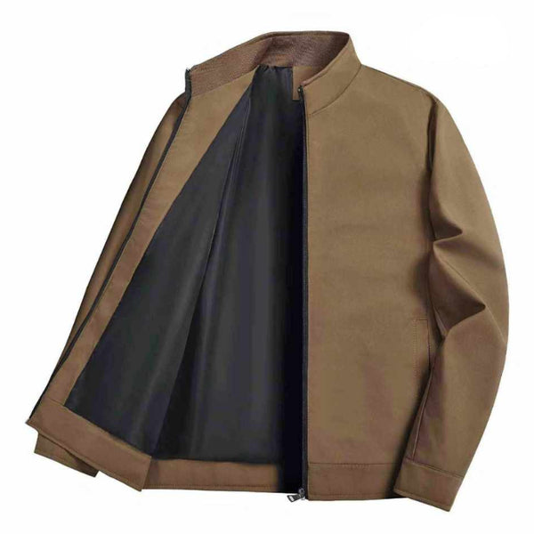 Bomber Jacket - Stand Up Collar