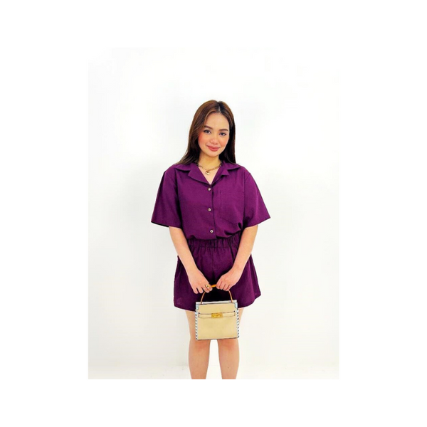 Gia Terno Short - Dark Purple