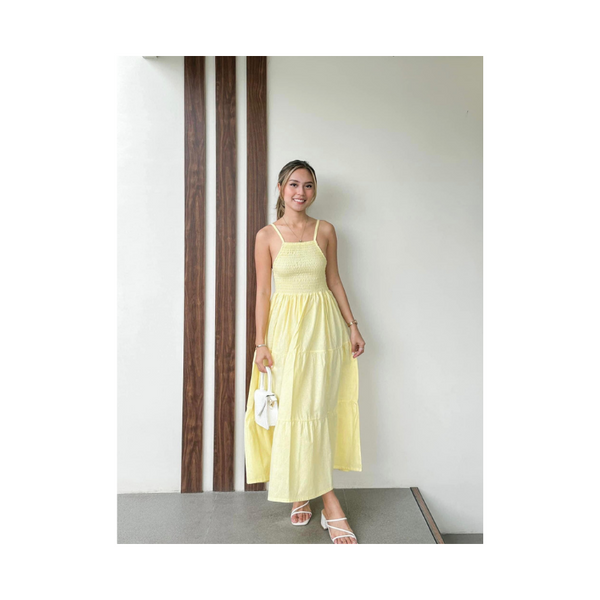 Hanna Dress - Light Yellow