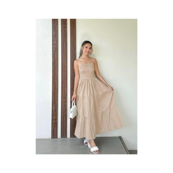 Hanna Dress - Pale Golden