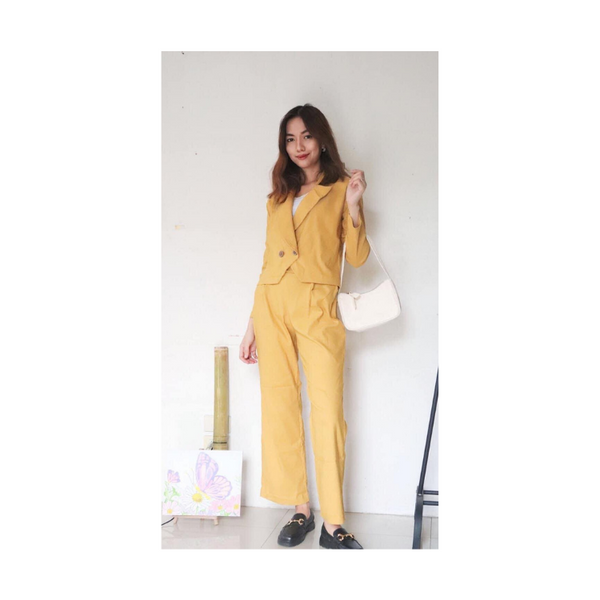 Heart Inspired Coordinates - Mustard