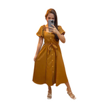 Denise Maxi Dress - Mustard