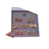 Earrings 7in1 Pairs with Box