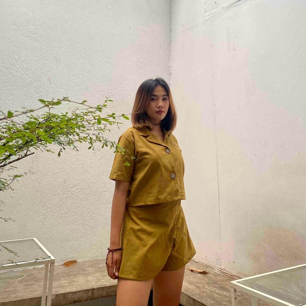 Nina Polo Skirt - Bone