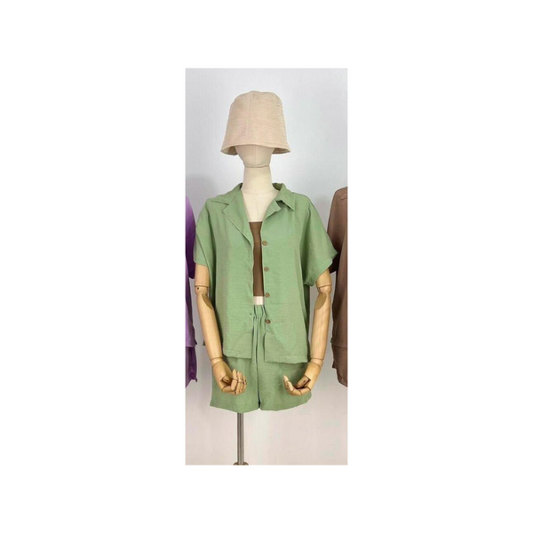 Olivia Terno Short - Sage Green
