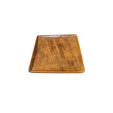 Square Wood Plate (10X10)