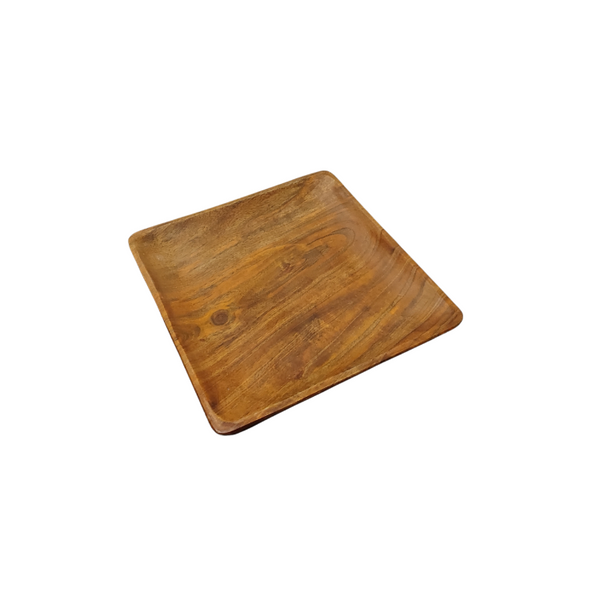 Square Wood Plate (12X12)