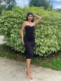 Serpentine Dress - Black