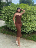 Serpentine Dress - Mocha