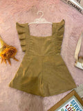 Steffanie Backless Romper - D3