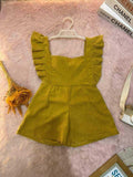 Steffanie Backless Romper - D4