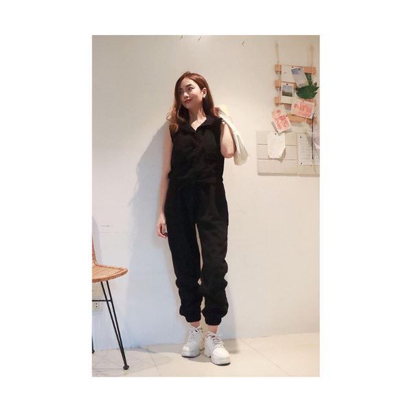 Tasha Corduroy Coordinates - Black
