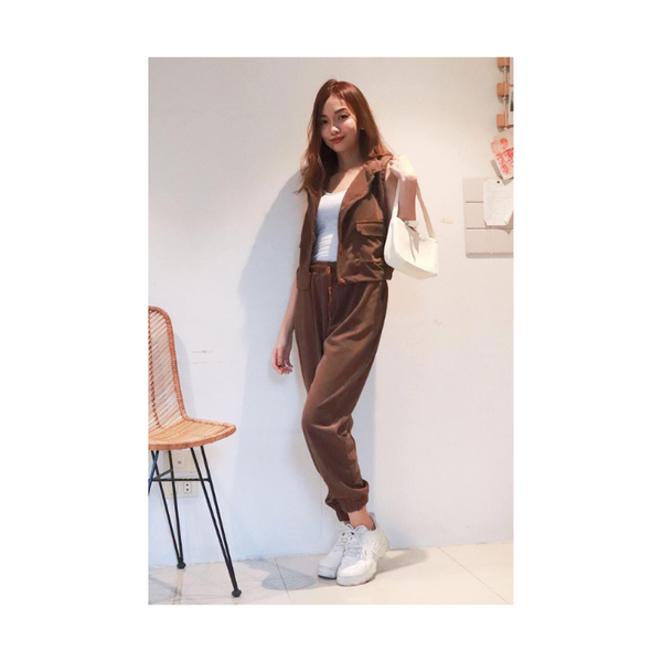 Tasha Corduroy Coordinates - Mocha