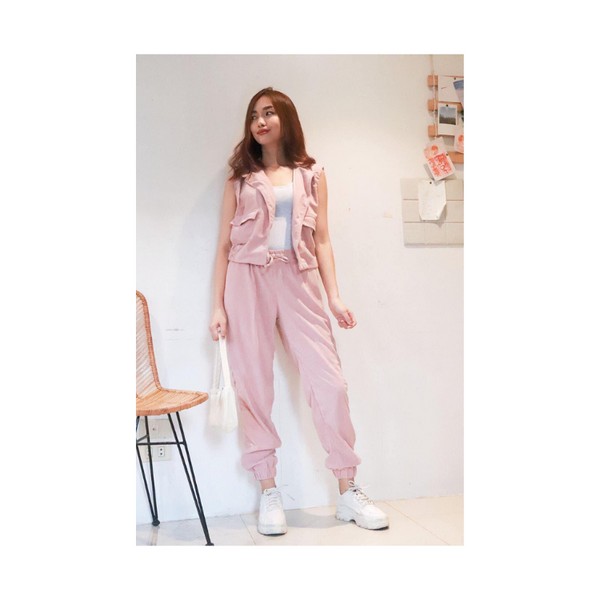 Tasha Corduroy Coordinates - Pink