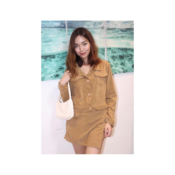 Tasha Corduroy V2 Coordinates - Brown