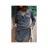 Tasha Corduroy V2 Coordinates - Gray