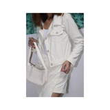 Tasha Corduroy V2 Coordinates - White