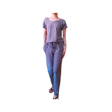 Terno Pants for Women - Stripes Gray