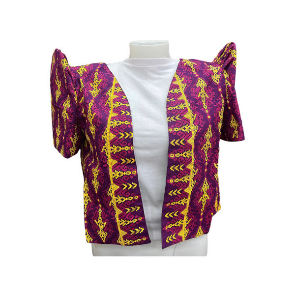 Filipiniana Blazer Batik Bolero