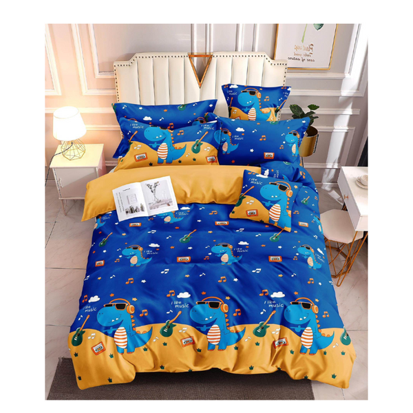 Bedsheet with Pillow Case - Double(48x75) - D20