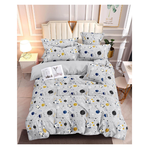 Bedsheet with Pillow Case - Double(48x75) - D17