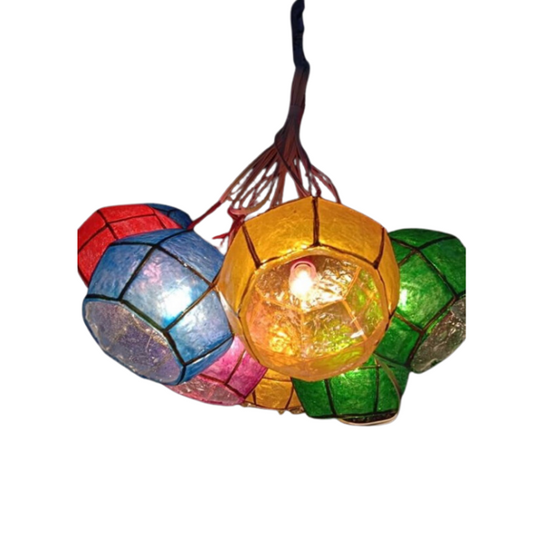 Lantern Fiber Balls - Colored