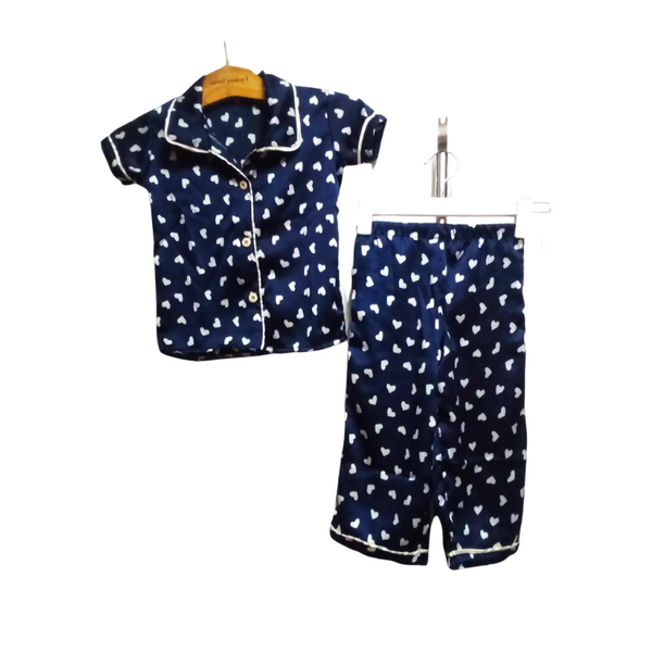 Pajama Terno - Navy Blue