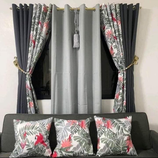 Curtains Creation Gold 5 in 1 - 6ft (Gray)