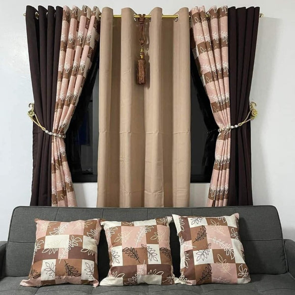 Curtains Creation Gold 5 in 1 - 6ft (Brown)