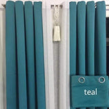 3 in 1 Blackout Curtain - Teal