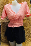 Silvia Top - Peach