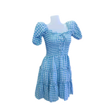 Smocking Dress - Light Blue