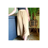 Linen Square Pants - Khaki