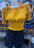 Riana Tops - Mustard