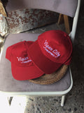 Baseball cap with vigan print