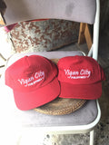 Baseball cap with vigan print