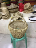 Rattan Basket with Handle