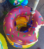 Swimming Pool Floater - Donut Chocolate for Adults and Kids